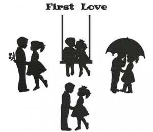 Stickserie - First Love